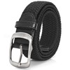 XZQTIVE Fabric Belt Stretch Belt Elastic Braided Belt Elastic Stretchy