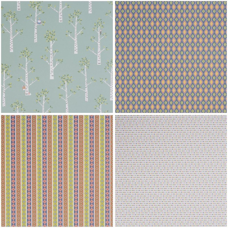 Artemio Totem 40 Scrapbooking Paper Sheets 30.5 x 30.5 Assorted