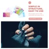 Healeved 11 Hojas Arte De Uñas Pegatinas Holográfico Calcomanías De