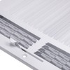 HVAC Premium 12" X 10" 3-Way AIR Supply Grille -