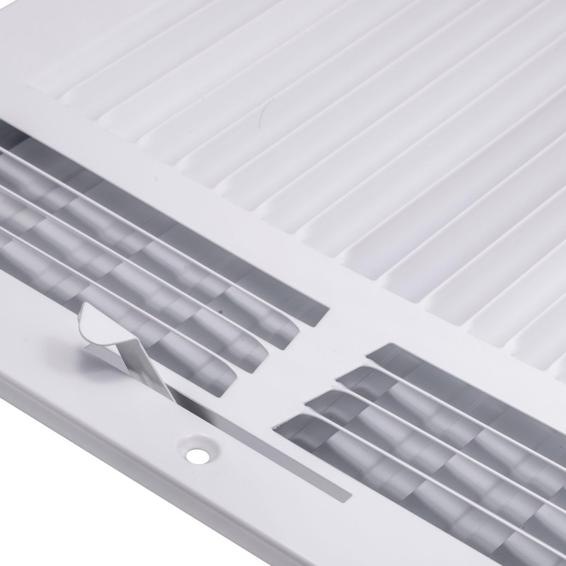 HVAC Premium 12" X 10" 3-Way AIR Supply Grille -