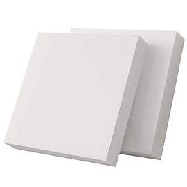 2" Height x 18" Width x 18" Length Upholstery Foam Cushion High Density Dining Chair Cushion Seat Repalcement 40LD Foam Padding 2PC