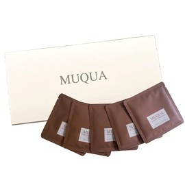 MUQUA Bath Additive for Cleaning Pores, Gift 0.7 oz (20 g) x 5 Bags, Heat Retention, Moisturizing Power, Contains Human-derived Lactic Acid Bacteria, Additive-free, Fragrance-free, Domestically