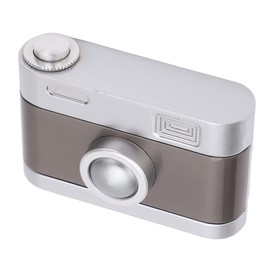 Magnetic Metal Fidget Toys, Camera Shaped Push Slider Toy Adult Metal Press Click Anxiety Stress Relief Slider Toy for Office