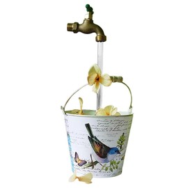 WBTY Watering Can Fountain Invisible Faucet Fountain Floating Faucet for Garden Decoration