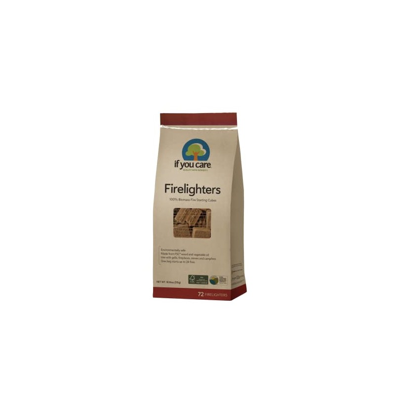 If You Care Firelighters - FSC Certified, 72 ct
