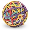 Mikily's 5 Colors Rubber Bands Ball for 0.33lb Office Supplies