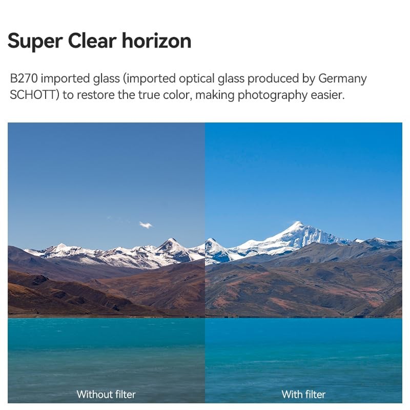 7artisans MRC UV Lens Protection Filter, High Definition Ultra-Slim Design,