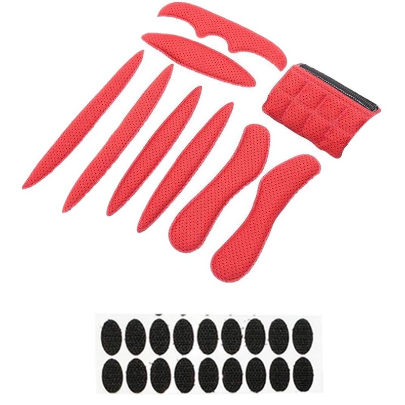 2 Set Helmet Padding Kit Bike Helmet Pad Universal Foam