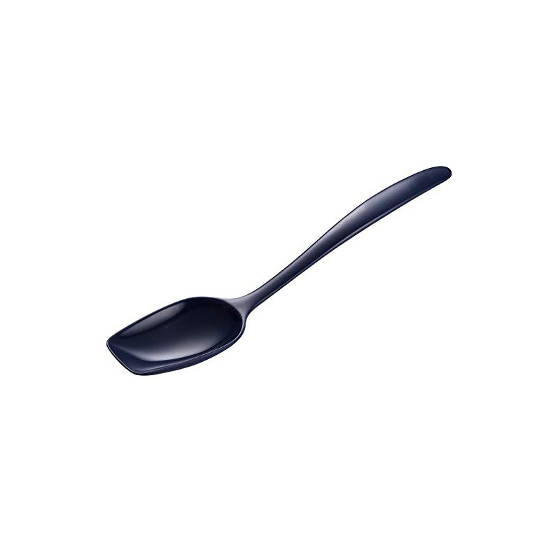 Gourmac Hutzler 10 Inch Melamine Serving Spoon, Cobalt Blue