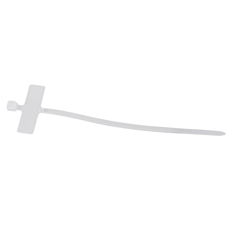 Cable tie with label