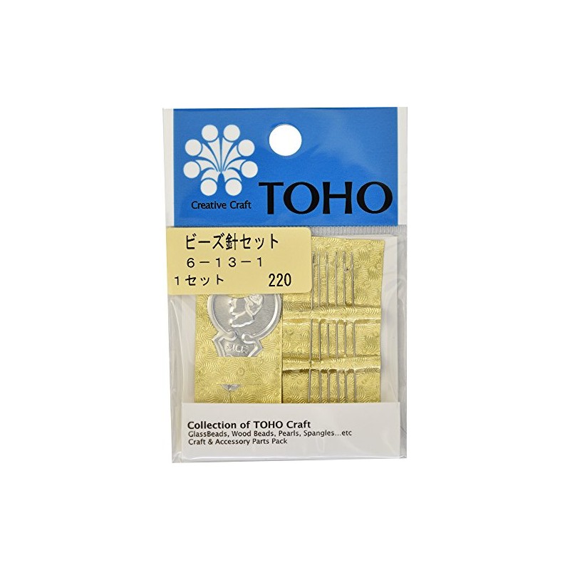 TOHO Bead Needle Set, 6-13-1, 1 Set