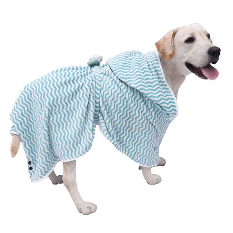 Pet Bath Towel Water Absorbent Quick Drying Ultrafine Fiber Dog