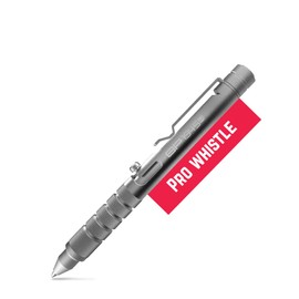 GPCA GP 1945 PRO Bolt-Action Pen Gel Ink pen GP22, Multi-Tool Pen for Professional writers Tactical EDC Pen Compact Size Consistent Ink Flow for Smooth writing (Silver/Aluminum)