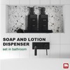 GMISUN Kitchen Soap Dispenser Set, Hand and Dish Soap Dispensers,