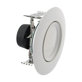 Satco S11824 10.5 Watt LED Directional Retrofit Downlight - Gimbaled; 5-6 in.; Adjustable Color Temperature; 90 deg. Beam Angle, White