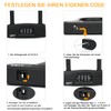 NBYT Shackle Locks Resettable Combination Bicycle U Lock/D Lock, Suitable