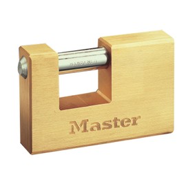Rectangular 63mm Solid Brass Body Shutter Padlock