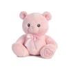 Ebba Lil Girl Plush Bear, Pink