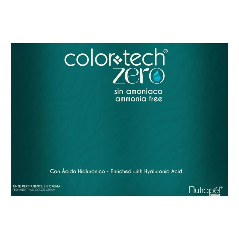 Tinte Nutrapel Colortech Zero Sin Amoniaco 20 Vol. 10 Rubio