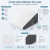 Wedge Pillow for Sleeping & Reading – Breathable Elevated Foam
