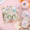 oruola 3pcs Wedding Bouquet Charms,Bouquet Charms for Wedding Memory, Different