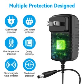 PK-Power Ac Adapter for LifeSource UA-767, 787 and 774 Series Digital Blood Pressure Monitor Plus Parts: TB:233 / TB233 / TB-233 / TB:181 / TB181 / TB-181