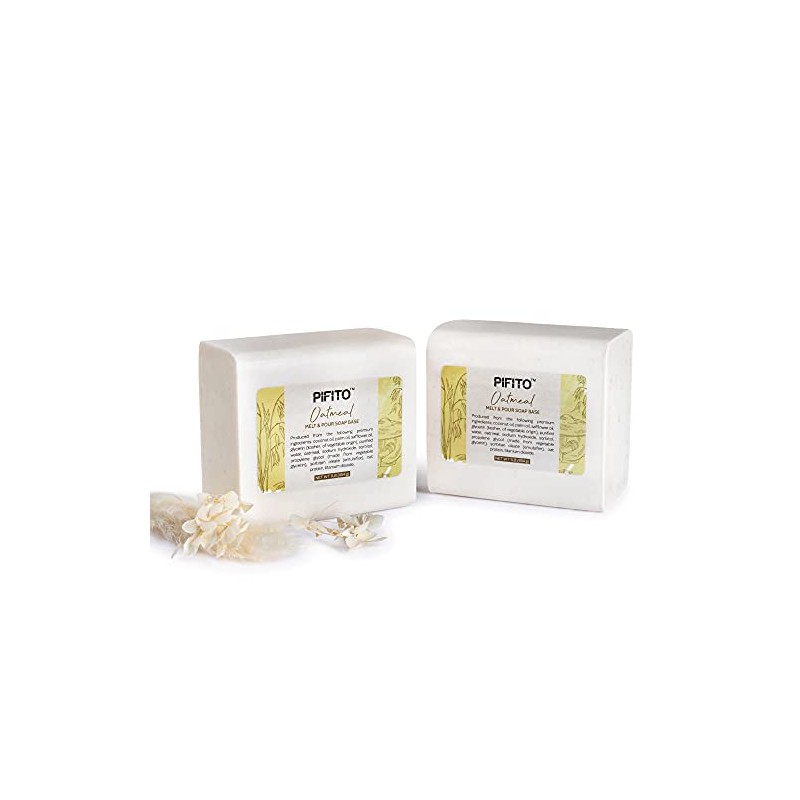 Pifito - Base de jabón de glicerina vegetal natural para