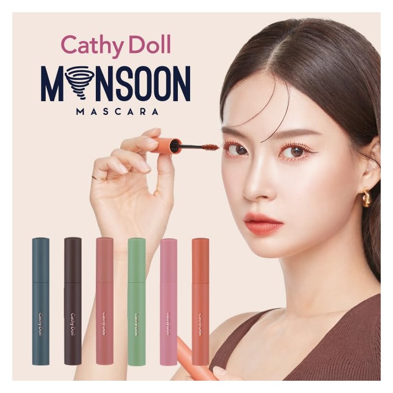 CathyDoll Monsoon Color Mascara Functional Cosmetics Laboratory (03 Mars (Mauve