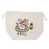 Oeki-san Series Drawstring Bag with Gusset/Yakini-san