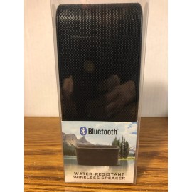 Bluetooth Wireless Bluetooth Mini Speaker Black Rugged Water Resistant Rechargeable NEW
