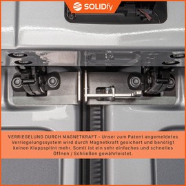 SOLIDfy® - Rear Door Lock for VW Crafter II 2 and MAN TGE from 2017 | Rear Door Burglary Protection Motorhome Camping