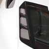 Car Craft Perforated Rear Hood Vent Grille Inserts, Polished Stainless