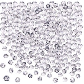 Time to Sparkle 5000 3MM Scatter Diamonds Table Crystals Acrylic Confetti Wedding Party (Clear)