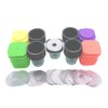 HORTIPOTS 2-Layered Clone Collars w 2 in Net Pots &