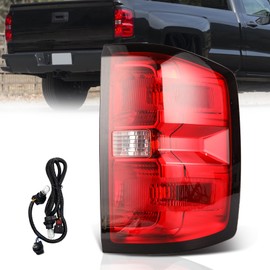 VPIMOZO Tail Light Factory Style Compatible With 2016-2019 16 17 18 19 Chevy Silverado 1500 2500HD 3500HD/GMC Sierra 3500HD Rear Taillight Brake Lamps Replaces GM2801261 (Right Passenger Side)