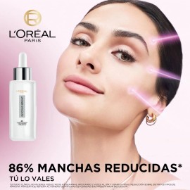 L'Oréal Paris Glycolic Bright Sérum de Rostro Anti Manchas, con Ácido Glicólico, Niacinamida y Melasyl, Reduce y Previene Todo Tipo de Manchas, 30 ml