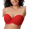 DELIMIRA Women's Underwire Contour Multiway Full Coverage Strapless Bra Plus