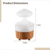 Rain Cloud Humidifier with Water Drip Effect, Ultrasonic Aroma Essential
