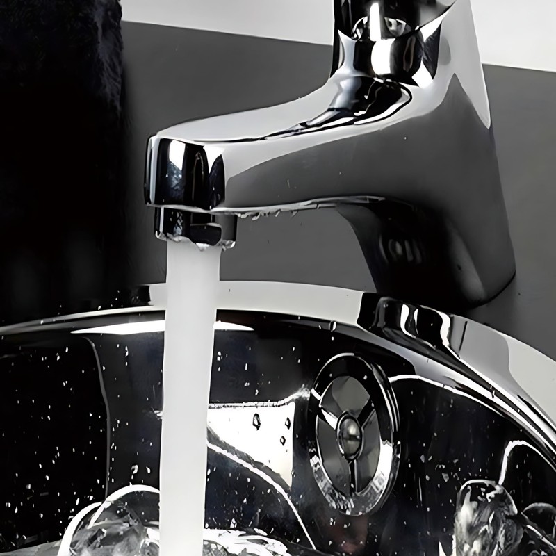 PARENCE. - Set of 2 Chrome Stainless Steel Faucet Aerators