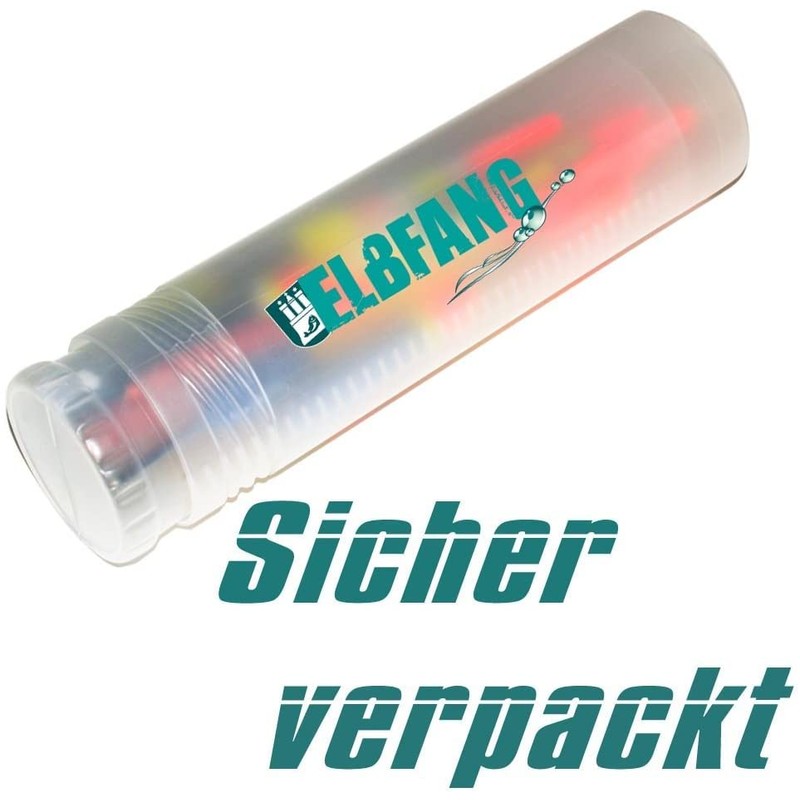 elbfang 20 Piece Float Set | Glow Stick Floats Locking