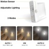 2 Pcs Plug in Night Light Mini Motion Sensor Night