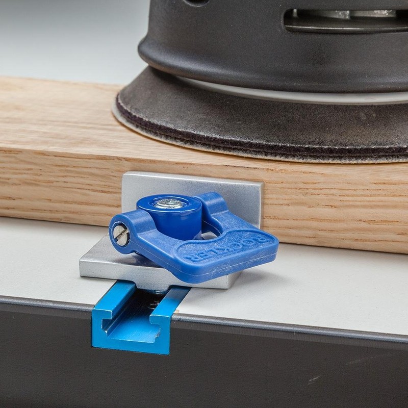 Rockler Inline Track Stop for T Track System – Durable