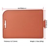 cozymomdeco Korean Made Thick Silicone Double-Sided Usable Cutting Board 14.3"