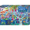 Puzzle Und Buch. In Der Nacht: enthält ein Wimmelbuch und