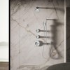 Kohler 22169-CP Forté® Three-function showerhead, 2.5 gpm, Polished Chrome