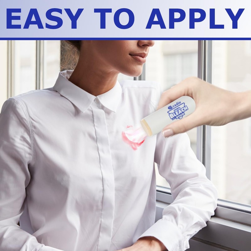 Solid Bleach In A Stick,Spill Proof,Accident Free & Unscented,Removes Stains