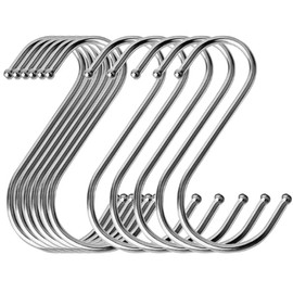 Yogopro Yogopro 10 Stck S Haken zum Einh?ngen Edelshahl Gro? 11cm Kleiderbgel fr Kche,Bad,Schlafzimmer,Bro