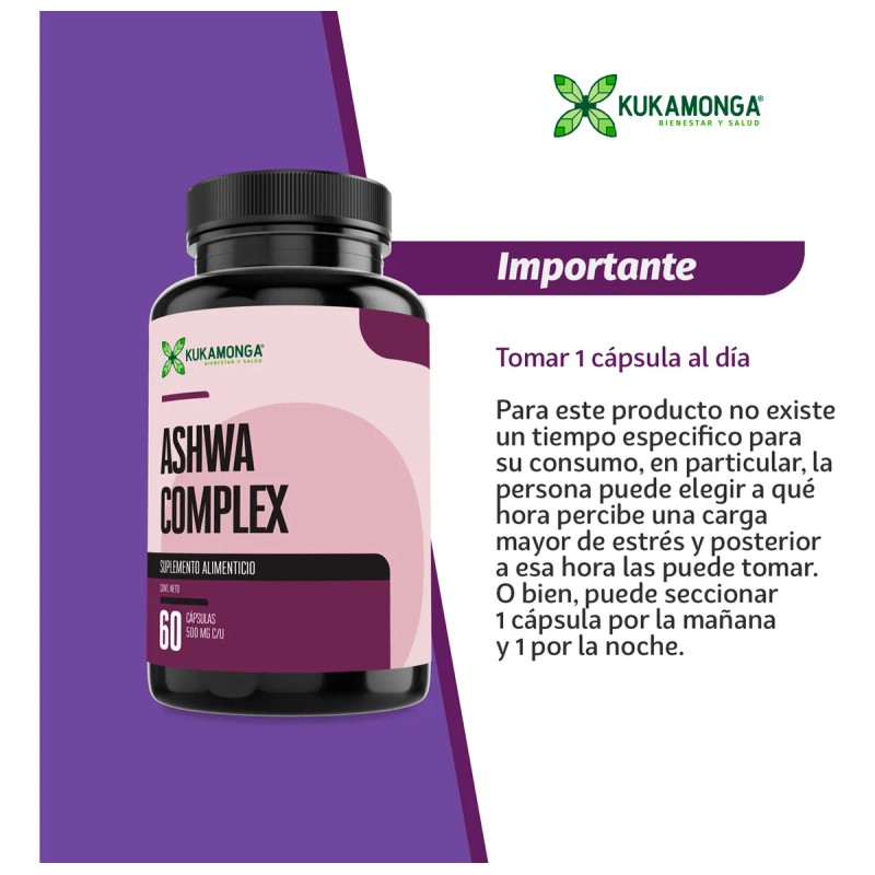 Relaja Mente Y Cuerpo 60 Cápsulas Complex Sin Estrés Sin