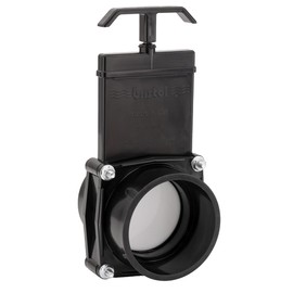 RecPro Lasalle Bristol 3" RV Waste Valve with Plastic Handle for RVs, Campers, and Trailers